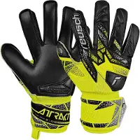 Reusch Attrakt Silver Junior Goalkeeper Gloves Jaune 4 Enfants