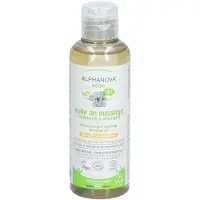 Alphanova Bébé Huile de Massage Hydratante et Apaisante 100 ml Huile