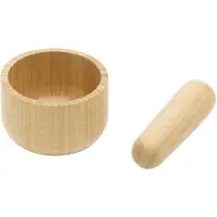 Pebbly Mortier Pebbly Avec Pilon Naturel