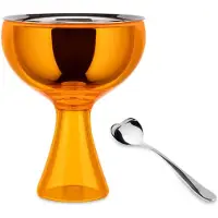 Alessi Grand Amour, Saladier + bol, Orange