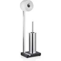 Blomus MENOTO Robinet de toilette 1 rouleau - Inox mat - Haut