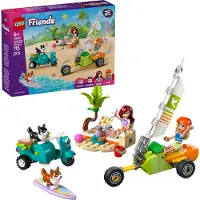 LEGO Friends Aventures Canines sur Planche de Surf et Side-Car 42641