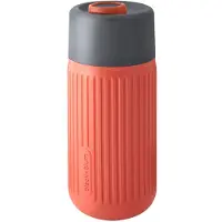 Black+blum Glass Travel Cup 340ml Thermal Mug Rouge
