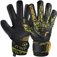 Reusch Gants de sport 'Attrakt' jaune / or / noir