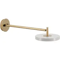 UMAGE Applique Murale , Asteria Long, dimmable, Or / laiton, Salon / séjour, Métal, Design