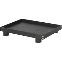 Ferm Living - Bon Wooden Tray Small Bl. Stained Oak