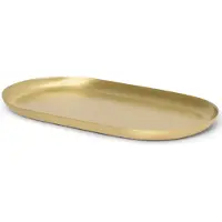 Ferm Living - Basho Tray Oval Brass