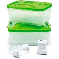 Tefal Lot de 2 boîtes pour appareils sous vide vacupack - - XA258010 -