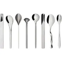Alessi Mspoonset Cutlery Set Argenté