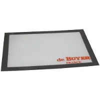 De Buyer Silikonbackmatte 40x30cm, Papier de cuisson, Beige