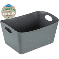 Koziol Boîte de Rangement Koziol Recycled Boxxx L 15 litres Grey