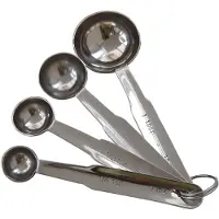 De Buyer Cuillère à mesurer, Verre mesureur, Argent