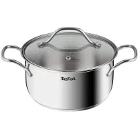Tefal B8644474, Poêle + casserole, Argent