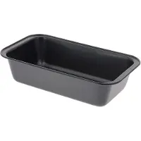 De Buyer Cakeform abgerundete Ecken, 24x13cm H: 6.1cm, Moule à gâteau, Gris