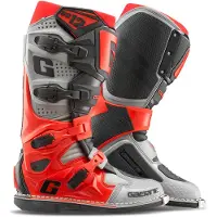 Gaerne SG12 Bottes de motocross Blanc/Noir/Orange 45 hommes
