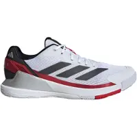 Adidas Chaussure de sport 'Crazyquick' gris clair / rouge foncé / noir