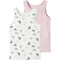 Name it Maillot de corps crème / marine / mauve / rose