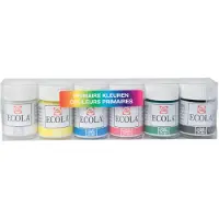 Bruynzeel Ecola Plakatfarben-Set Grundfarben, 6x16ml (16 ml)