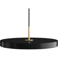 UMAGE Asteria Plus Suspension (Éclairage Professionnel) Black | Brass | Medium