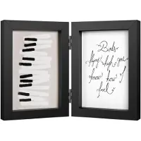 Henzo Cadre photo PIANO 2x 13x18 cm. noir -