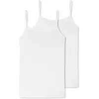 Schiesser Maillot de corps blanc