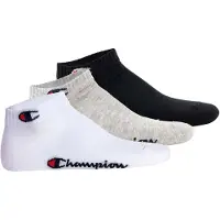 Champion Chaussettes gris chiné / noir / blanc