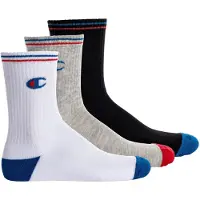 Champion Chaussettes gris chiné / mélange de couleurs / noir / blanc