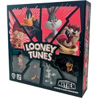 Asmodee Looney Tunes Mayhem Board Game Spanish Version Argenté Enfants