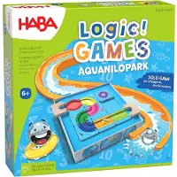 Haba Logic! Games Aquanilopark Board Game Bleu Enfants