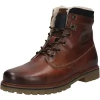 Bugatti Panther comfort Veterschoenen Hoog - Donkerbruin - Maat 40