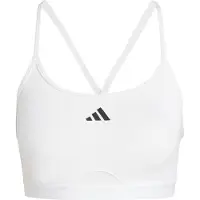 Adidas Soutien-gorge de sport 'Aeroreact' noir / blanc