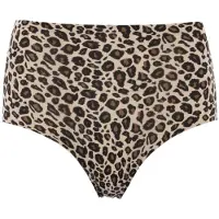 Chantelle Slip crème / brun foncé / noir