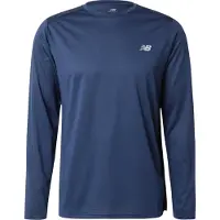 New Balance Sport Essentials Long Sleeve T-shirt Bleu XL Homme