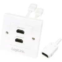 Logilink AH0015 câble HDMI HDMI Type A (Standard) Blanc