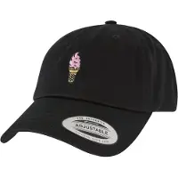 Mister tee Casquette 'Ice Cream' jaune / rose / noir