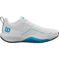 Wilson Hommes, Chaussures de tennis, Rush Pro Lite Tennisschuhe (48), Blanc