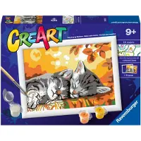Ravensburger CreArt Autumn Kitties Couleur par kit de peinture par numéros
