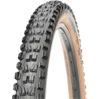 Maxxis 2 pneus Minion DHF, flancs beiges, taille 63-622, mélange de gomme double (DualCompound), protection EXO, compatibles tubeless (TR), pour roues de 29 pouces, largeur 2,50 pouces
