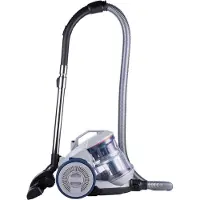 Dirt Devil Aspirateur sans sac V8222 - 850W - 5,5kg - Gris/Bleu
