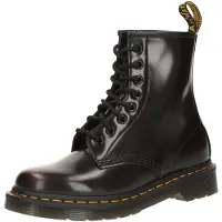 Dr. Martens pour femme. 41773600 Bottes en cuir Arcadia 1460 en rouge cerise (41), Plat, Lacets, Casuel, Grenat