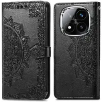 IMoshion Etui de télephone Mandala Xiaomi Redmi Note 14 Pro (5G) - Noir