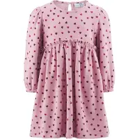 Happy girls Robe rose / pitaya / rouge foncé