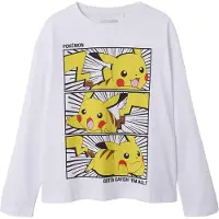 TWO SOON T-Shirt 'Pokémon' jaune / rouge / noir / blanc
