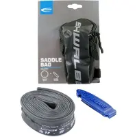 Schwalbe Kit MTB 26 (chambre à air SV13 + 2 axes de fixation)