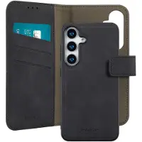 IMoshion Etui de télephone luxe 2-en-1 amovible Samsung Galaxy S25 - Noir