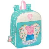 Safta Sac à Dos Mini Peppa Pig Pretty Flowers 6l 27x33x10 Cm