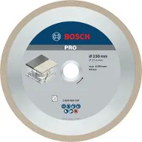 Bosch Disque diamant céramique Professioanl 230mm