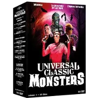 Elephant Coffret Universal Classic Monsters Volume 1 : Dracula, l'Homme invisible et la Créature du lac noir DVD