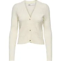ONLY Cardigan 'ONLKatia' blanc cassé