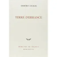 Mercure de france Terre d'errance